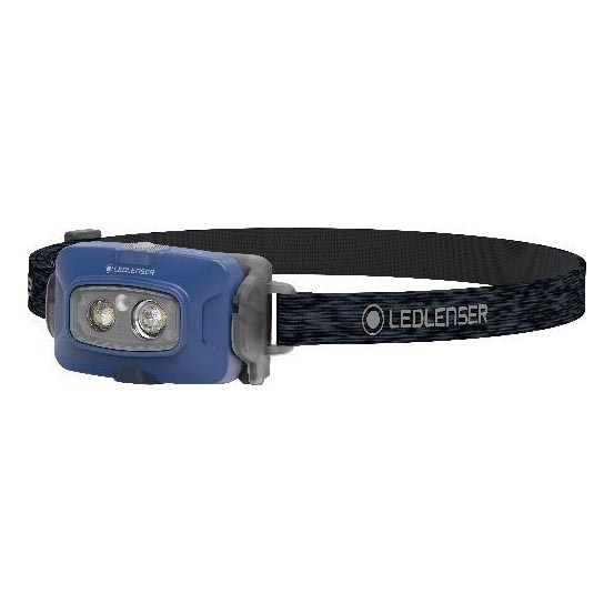 Ledlenser HF4R Core - reguliuojamas įkraunamas LED galvos žibintas LED/1000 mAh IP68 500 lm 35 h mėlynas