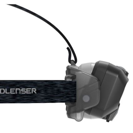 Ledlenser HF8R Core - LED reguliuojamo ryškumo įkraunamas galvos žibintas, 2000 mAh, IP68, 800 lm, 60 val., pilka