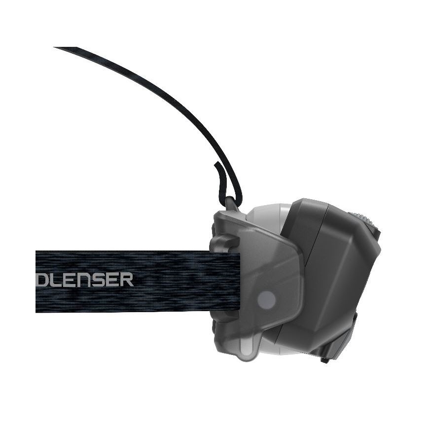 Ledlenser HF8R Core - LED reguliuojamo ryškumo įkraunamas galvos žibintas, 2000 mAh, IP68, 800 lm, 60 val., pilka