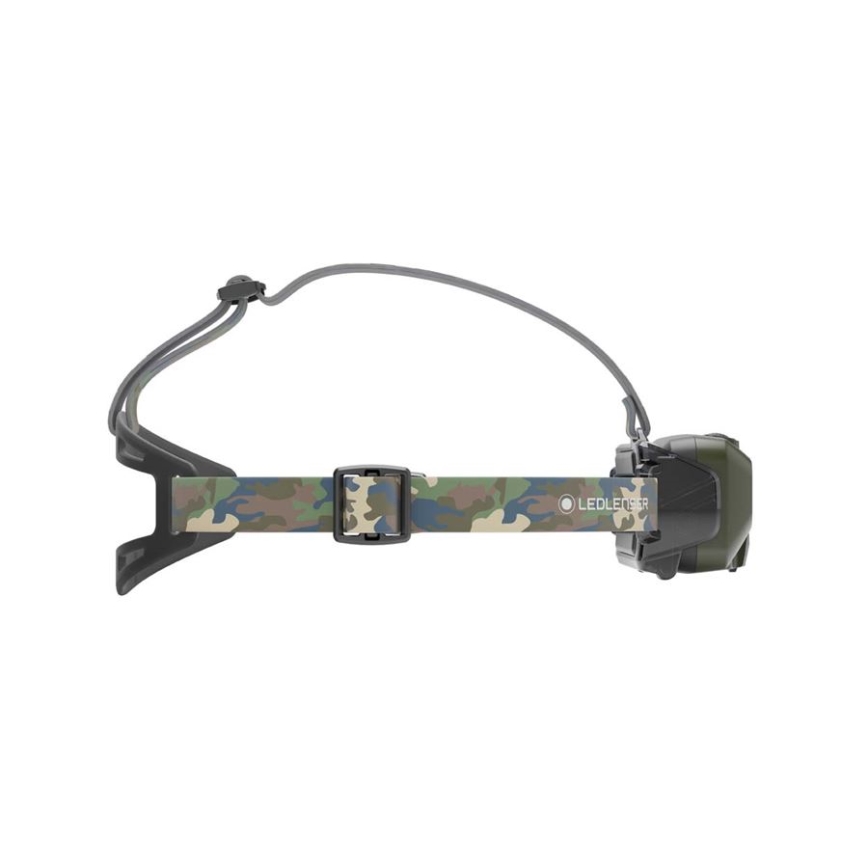Ledlenser HF8R Core RGB - reguliuojamas, įkraunamas LED galvos žibintas LED/3700 mAh IP68 1600 lm 90h žalias