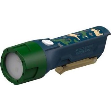Ledlenser KIDBEAM4 DINO - Reguliuojamas vaikiškas LED žibintuvėlis LED/2xAAA IP44 žalias