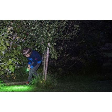 Ledlenser KIDBEAM4 DINO - Reguliuojamas vaikiškas LED žibintuvėlis LED/2xAAA IP44 žalias