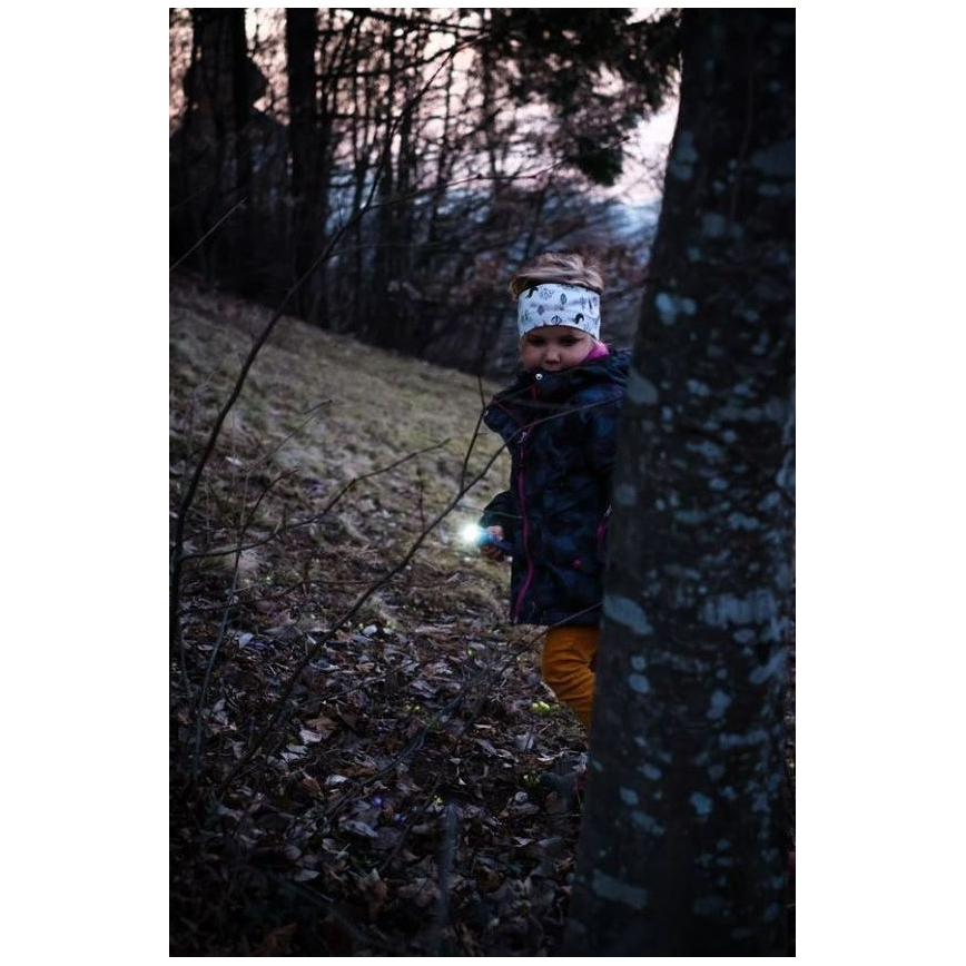 Ledlenser KIDBEAM4 RAINBOW - LED Vaikiškas žibintuvėlis su reguliuojamu ryškumu LED/2xAAA IP44 violetinė
