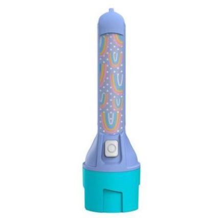 Ledlenser KIDBEAM4 RAINBOW - LED Vaikiškas žibintuvėlis su reguliuojamu ryškumu LED/2xAAA IP44 violetinė