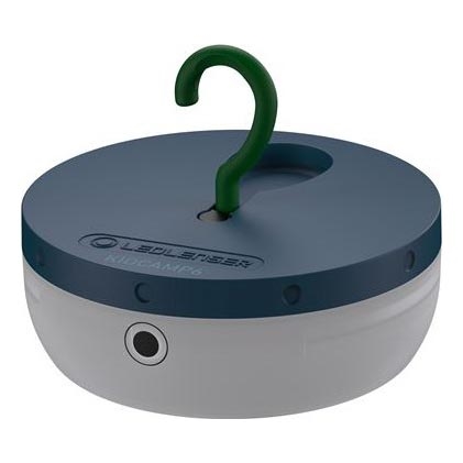 Ledlenser KIDCAMP6 DINO - reguliuojamo ryškumo nešiojama LED lempa, 3xAAA, IP44, žalia