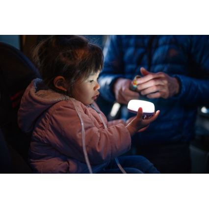 Ledlenser KIDCAMP6 RAINBOW - LED reguliuojama nešiojama lempa LED/3xAAA IP44 mėlyna