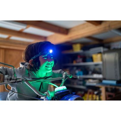 Ledlenser KIDCAMP6 RAINBOW - LED reguliuojama nešiojama lempa LED/3xAAA IP44 mėlyna