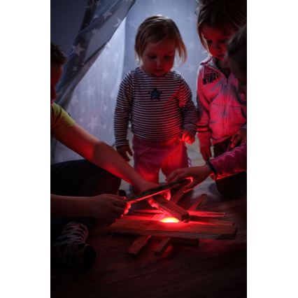 Ledlenser KIDCAMP6 RAINBOW - LED reguliuojama nešiojama lempa LED/3xAAA IP44 mėlyna