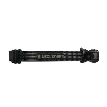 Ledlenser MH5 - reguliuojamas įkraunamas LED galvos žibintas 1xAA/750 mAh IP54 400 lm 35 val. juoda/pilka