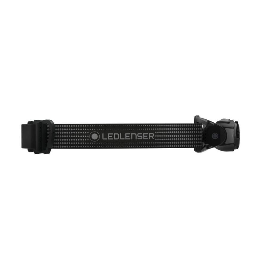 Ledlenser MH5 - reguliuojamas įkraunamas LED galvos žibintas 1xAA/750 mAh IP54 400 lm 35 val. juoda/pilka