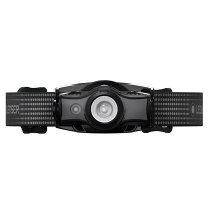 Ledlenser MH5 - reguliuojamas įkraunamas LED galvos žibintas 1xAA/750 mAh IP54 400 lm 35 val. juoda/pilka