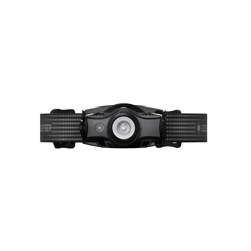 Ledlenser MH5 - reguliuojamas įkraunamas LED galvos žibintas 1xAA/750 mAh IP54 400 lm 35 val. juoda/pilka