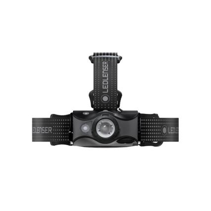 Ledlenser MH7 - reguliuojamo ryškumo įkraunamas LED galvos žibintas LED/1550 mAh IP54 600 lm 40 h juoda/pilka