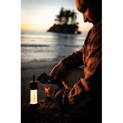 Ledlenser ML6 CONNECT WARM LIGHT - įkraunama LED žibintuvė su reguliuojamu ryškumu, 3000 mAh, IP66, 750 lm + nuotolinis valdymas