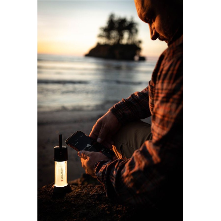 Ledlenser ML6 CONNECT WARM LIGHT - įkraunama LED žibintuvė su reguliuojamu ryškumu, 3000 mAh, IP66, 750 lm + nuotolinis valdymas