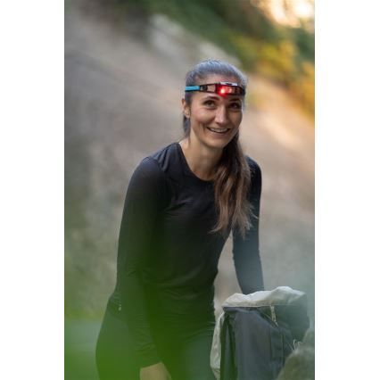 Ledlenser NEO1R - reguliuojamo ryškumo įkraunamas galvos žibintas LED/730 mAh IP67 250 lm 15 val. mėlynas