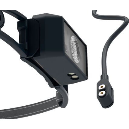 Ledlenser NEO1R - reguliuojamo ryškumo įkraunamas LED galvos žibintas, 730 mAh, IP67, 250 lm, 15 h, juodas