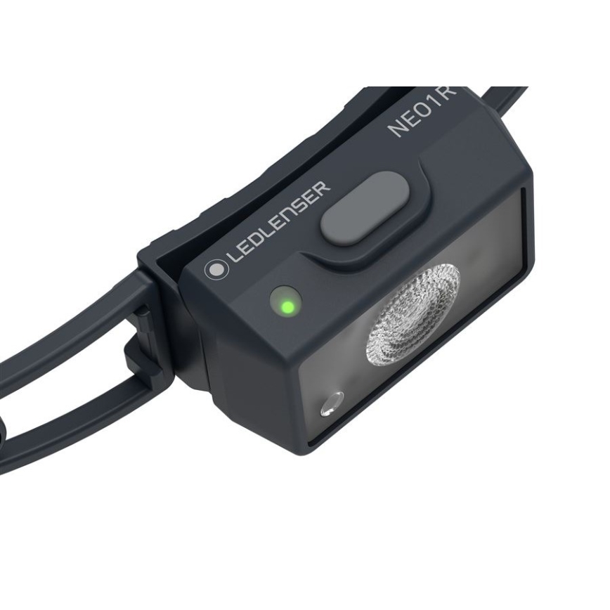 Ledlenser NEO1R - reguliuojamo ryškumo įkraunamas LED galvos žibintas, 730 mAh, IP67, 250 lm, 15 h, juodas