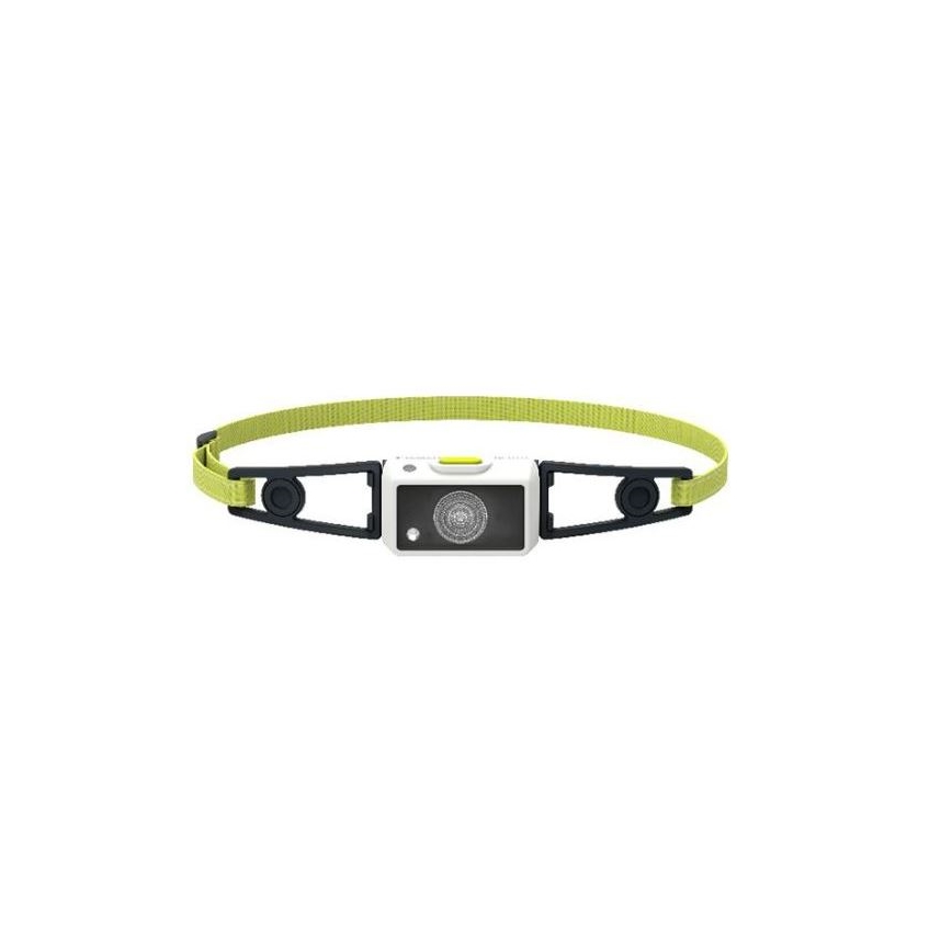 Ledlenser NEO1R - Įkraunamas LED galvos žibintas su reguliuojamu ryškumu / 730 mAh IP67, 250 lm, 15 val. žalia