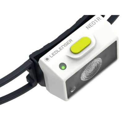 Ledlenser NEO1R - Įkraunamas LED galvos žibintas su reguliuojamu ryškumu / 730 mAh IP67, 250 lm, 15 val. žalia