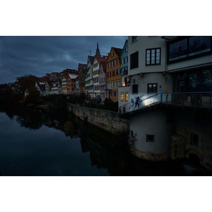 Ledlenser NEO3 - reguliuojamas LED galvos žibintas LED/3xAAA IP54 400 lm 20 h mėlynas