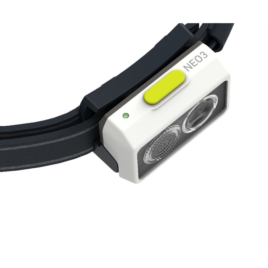 Ledlenser NEO3 - reguliuojamas LED galvos žibintas LED/3xAAA IP54 400 lm 20 val. juoda/balta