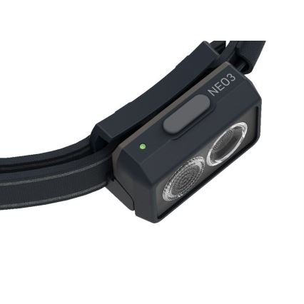 Ledlenser NEO3 - Reguliuojamas LED galvos žibintas LED/3xAAA IP54 400 lm 20 val. juodas