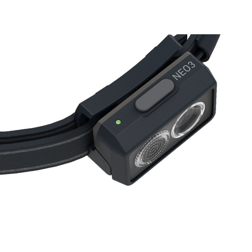 Ledlenser NEO3 - Reguliuojamas LED galvos žibintas LED/3xAAA IP54 400 lm 20 val. juodas