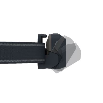 Ledlenser NEO5R - reguliuojamas įkraunamas LED galvos žibintas LED/1800mAh IP54 600 lm 35 h juodas