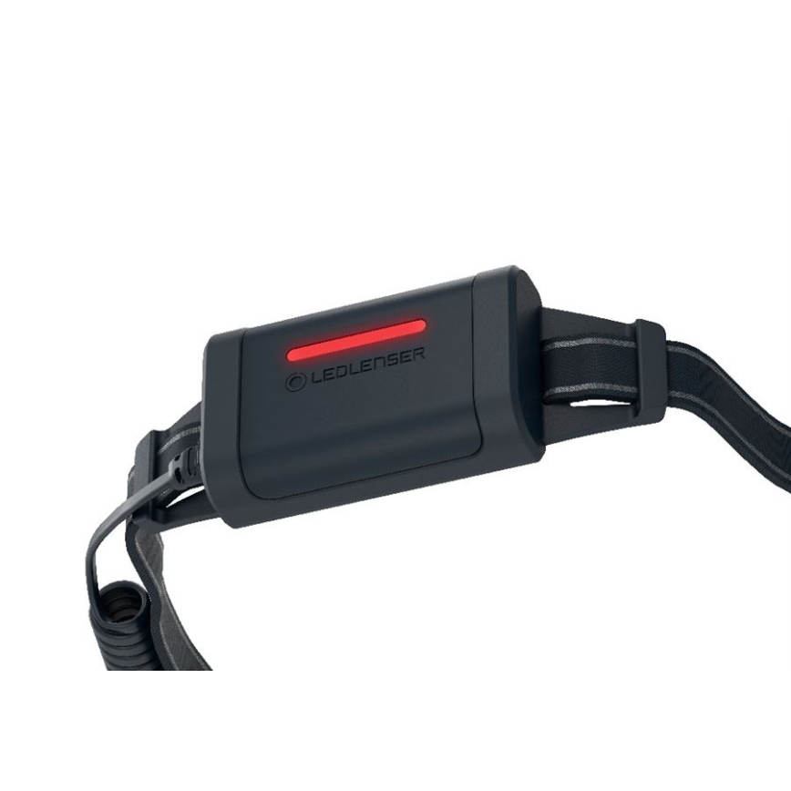 Ledlenser NEO5R - LED reguliuojamo ryškumo įkraunamas galvos žibintas LED/1800 mAh IP54 600 lm 35 val. juoda/balta