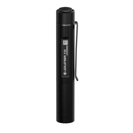 Ledlenser P2R - reguliuojamo ryškumo įkraunamas LED žibintuvėlis LED/1xAAA/300 mAh IP54 200 lm 8 h juoda