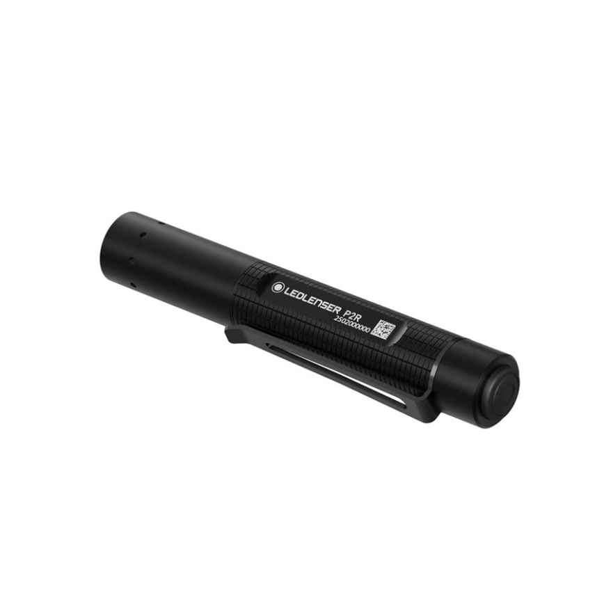 Ledlenser P2R - reguliuojamo ryškumo įkraunamas LED žibintuvėlis LED/1xAAA/300 mAh IP54 200 lm 8 h juoda