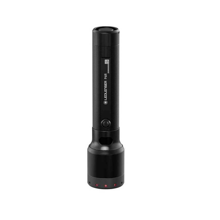 Ledlenser P6R - reguliuojamas įkraunamas LED žibintuvėlis LED/3000 mAh IP68 1200 lm 65 h juodas