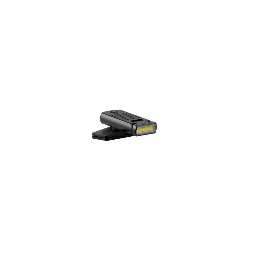 Ledlenser W1R - LED reguliuojamo ryškumo įkraunamas darbo žibintas su spaustuku LED/740 mAh IP54 220 lm