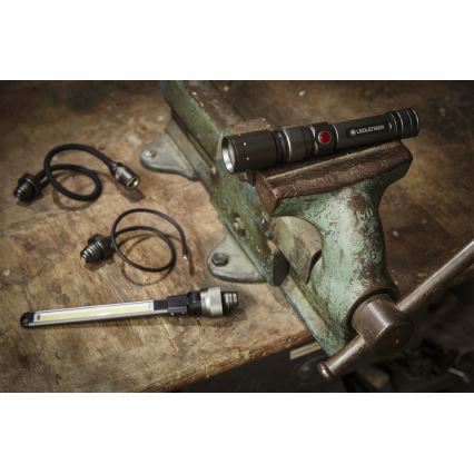 Ledlenser WORKERS FRIEND - reguliuojamo ryškumo įkraunamas LED žibintuvėlis LED/2500 mAh 280 lm 80 h juoda