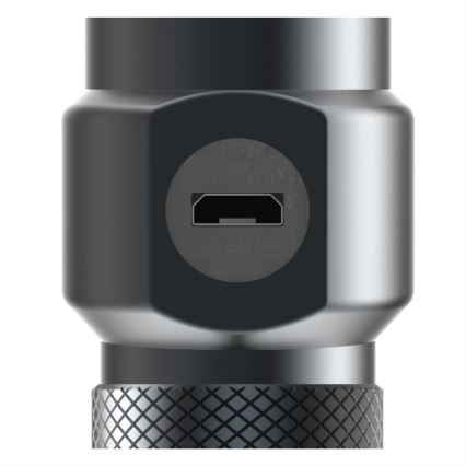 Ledlenser WORKERS FRIEND - reguliuojamo ryškumo įkraunamas LED žibintuvėlis LED/2500 mAh 280 lm 80 h juoda