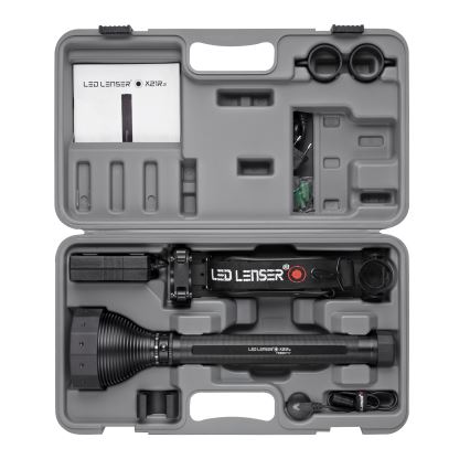 Ledlenser X21R - įkraunamas reguliuojamas LED žibintuvėlis LED/5000 mAh IP54 5000 lm 40 h