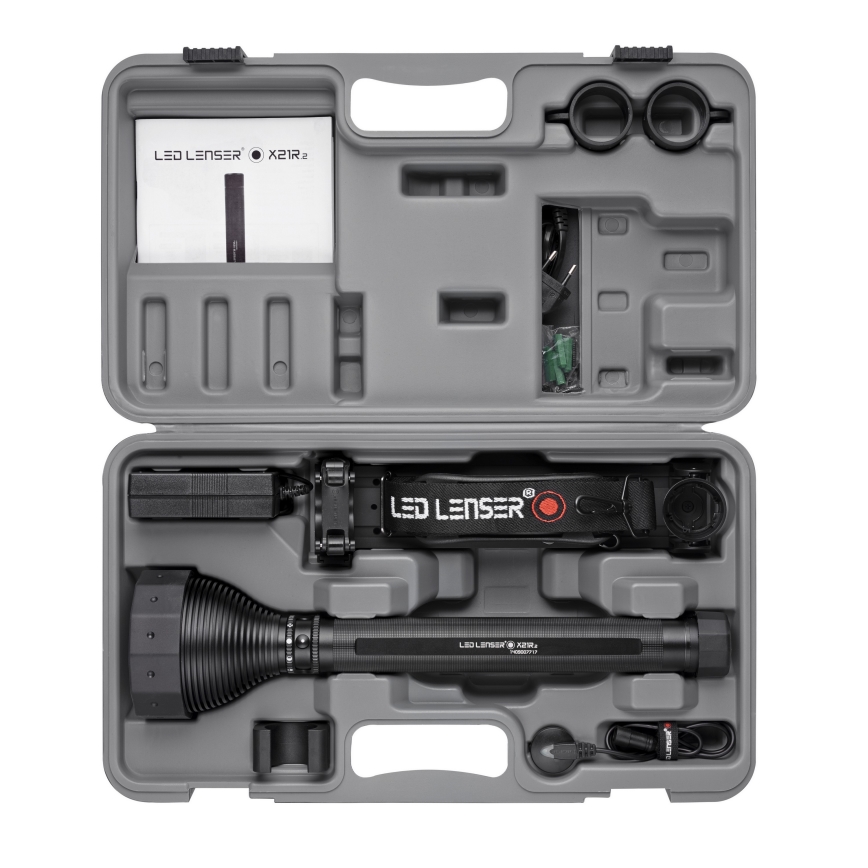 Ledlenser X21R - įkraunamas reguliuojamas LED žibintuvėlis LED/5000 mAh IP54 5000 lm 40 h