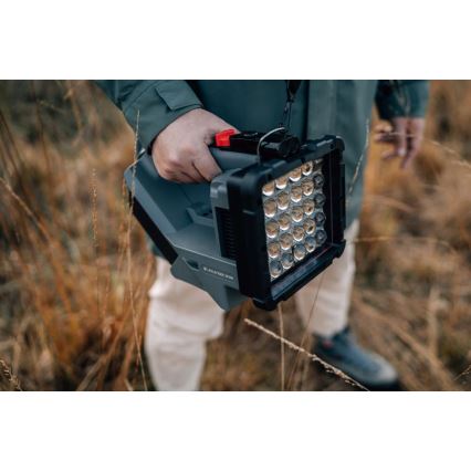 Ledlenser XP30R - reguliuojamo ryškumo įkraunamas LED žibintuvėlis LED/5000 mAh IP54 32000 lm 16 h pilkas