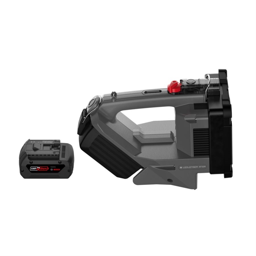Ledlenser XP30R - reguliuojamo ryškumo įkraunamas LED žibintuvėlis LED/5000 mAh IP54 32000 lm 16 h pilkas