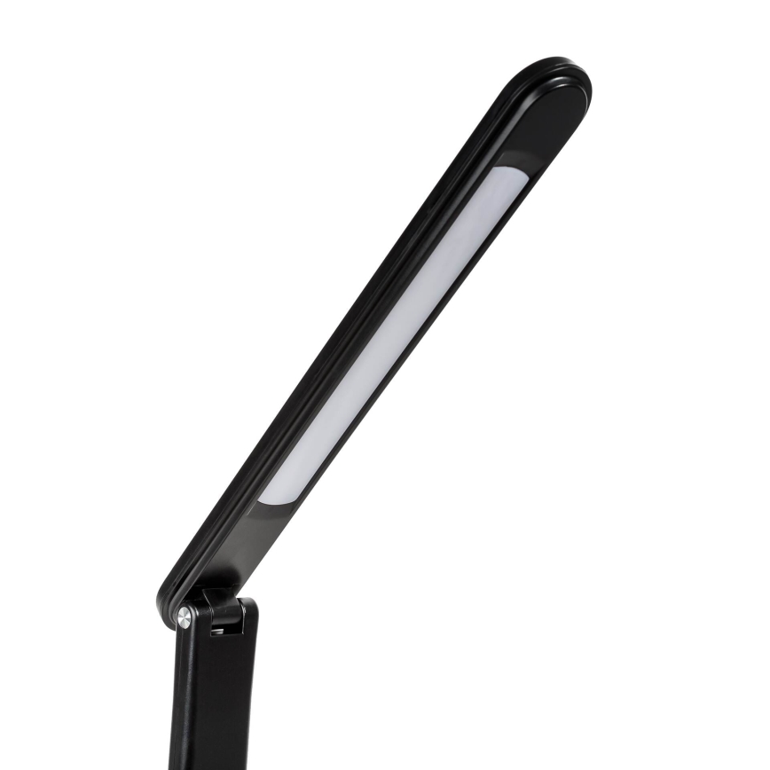 LED RGBW Pritemdomas stalinis šviestuvas su maitinimo bloko funkcija LED/12W/5V 2800-6000K juoda