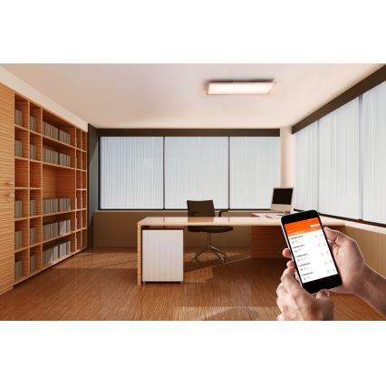 Ledvance - LED reguliuojamas lubinis šviestuvas SMART+ PLANON LED/22W/230V 30x60 cm Wi-Fi