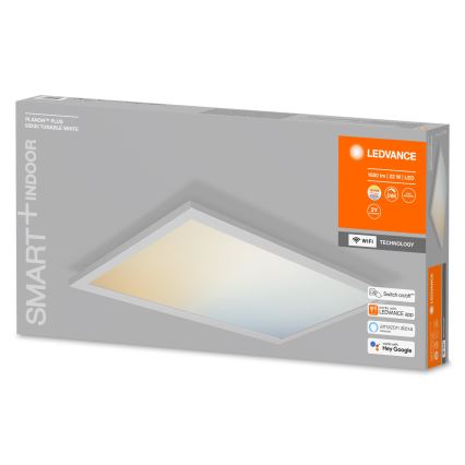 Ledvance - LED reguliuojamas lubinis šviestuvas SMART+ PLANON LED/22W/230V 30x60 cm Wi-Fi
