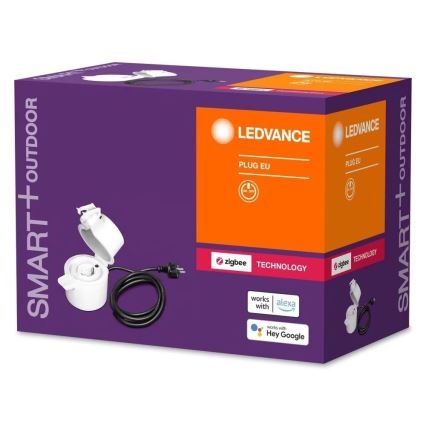 Ledvance - Išmanus lauko lizdas SMART+ 3680W/230V/Tipas F/SCHUKO 16A IP44