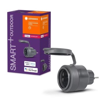 Ledvance - Lauko išmanioji rozetė SMART+ PLUG 3680W IP44 SCHUKO