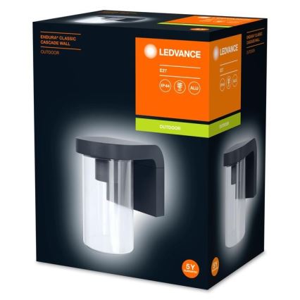 Ledvance - Lauko sieninis šviestuvas CASCADE 1xE27/25W/230V IP44