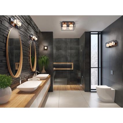 Ledvance - Lauko sieninis šviestuvas DECOR SQUARE 4xG9/28W/230V IP44