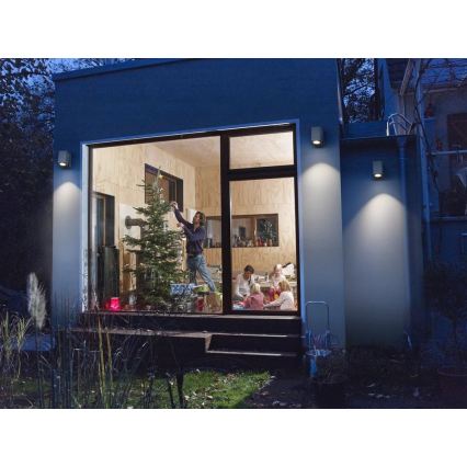 Ledvance - Lauko sieninis šviestuvas ENDURA CLASSIC 1xGU10/35W/230V IP44 pilka