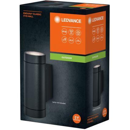 Ledvance - Lauko sieninis šviestuvas ITYS 2xGU10/35W/230V IP65