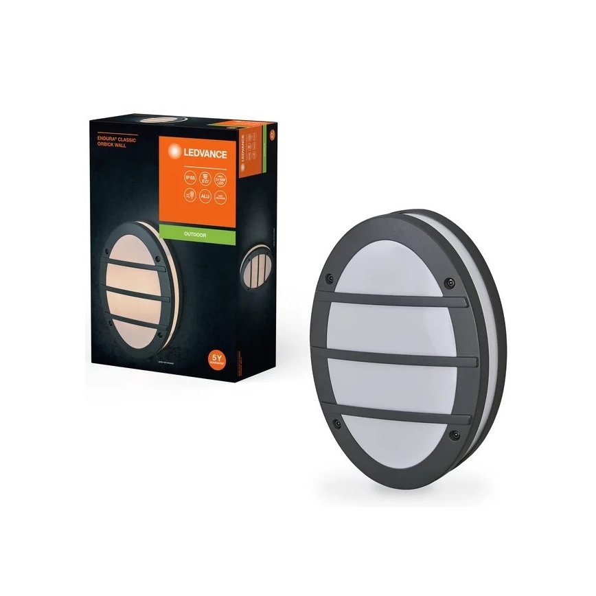 Ledvance - Lauko sieninis šviestuvas ORBICK 2xE27/18W/230V IP65